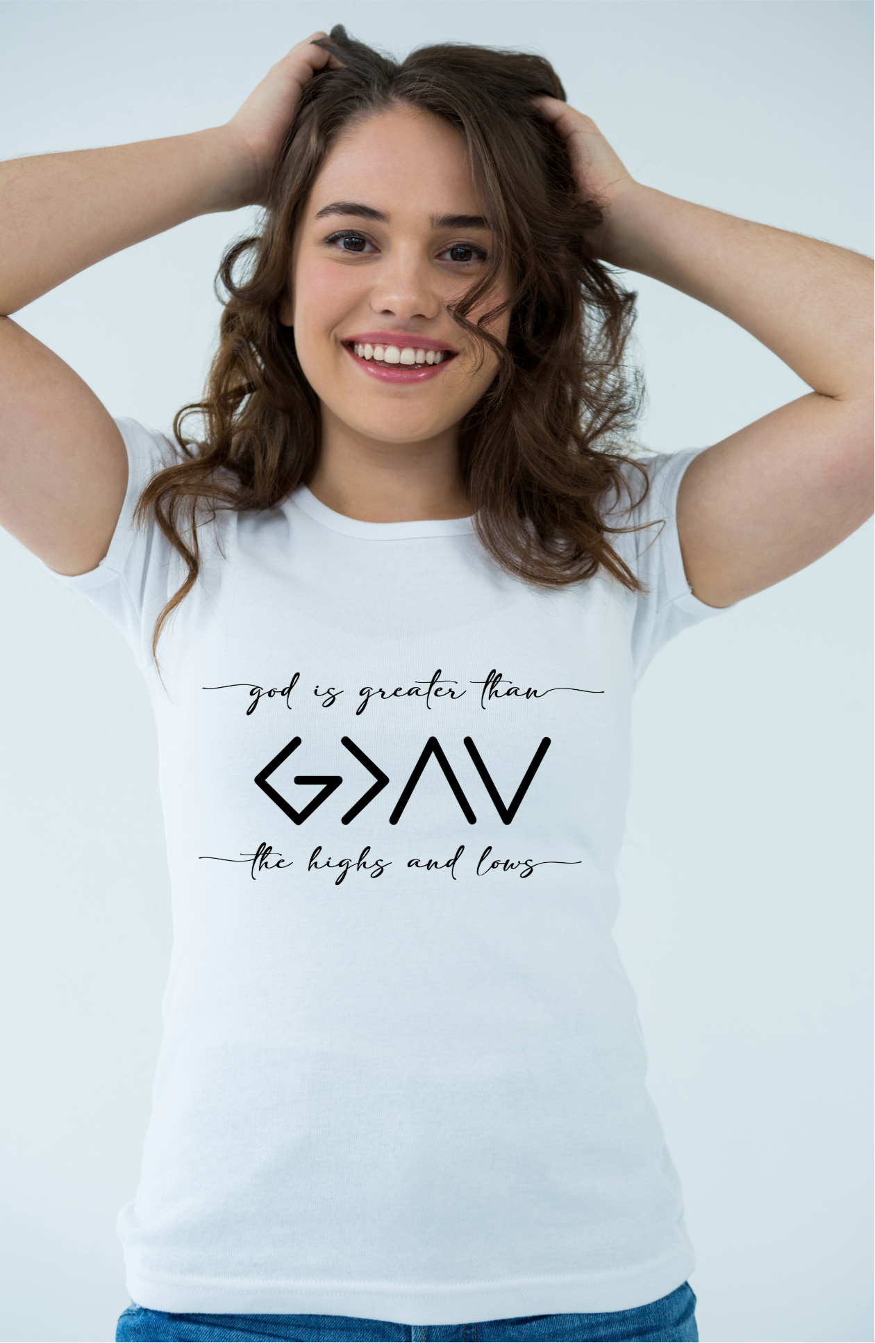 God is greater - Debbie's Creative Couture