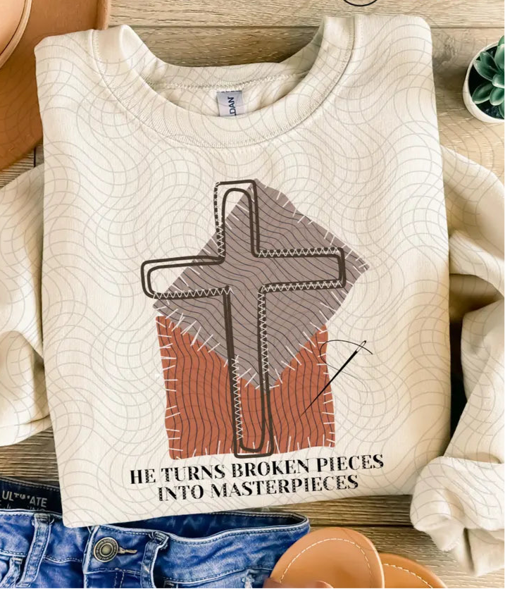 Broken Pieces - Debbie's Creative Couture