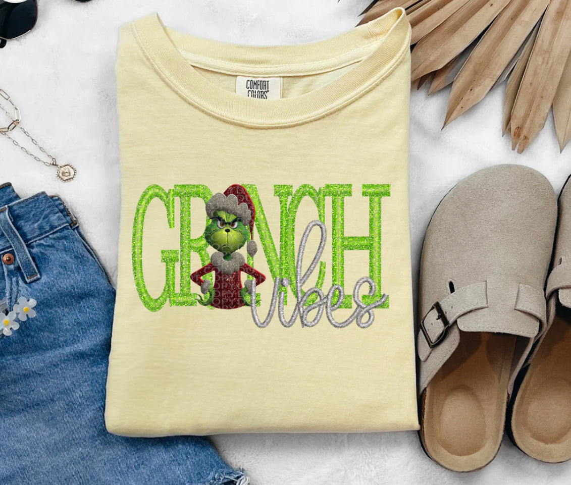 Grinch Vibes - Debbie's Creative Couture
