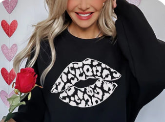 Leopard Lips - Debbie's Creative Couture