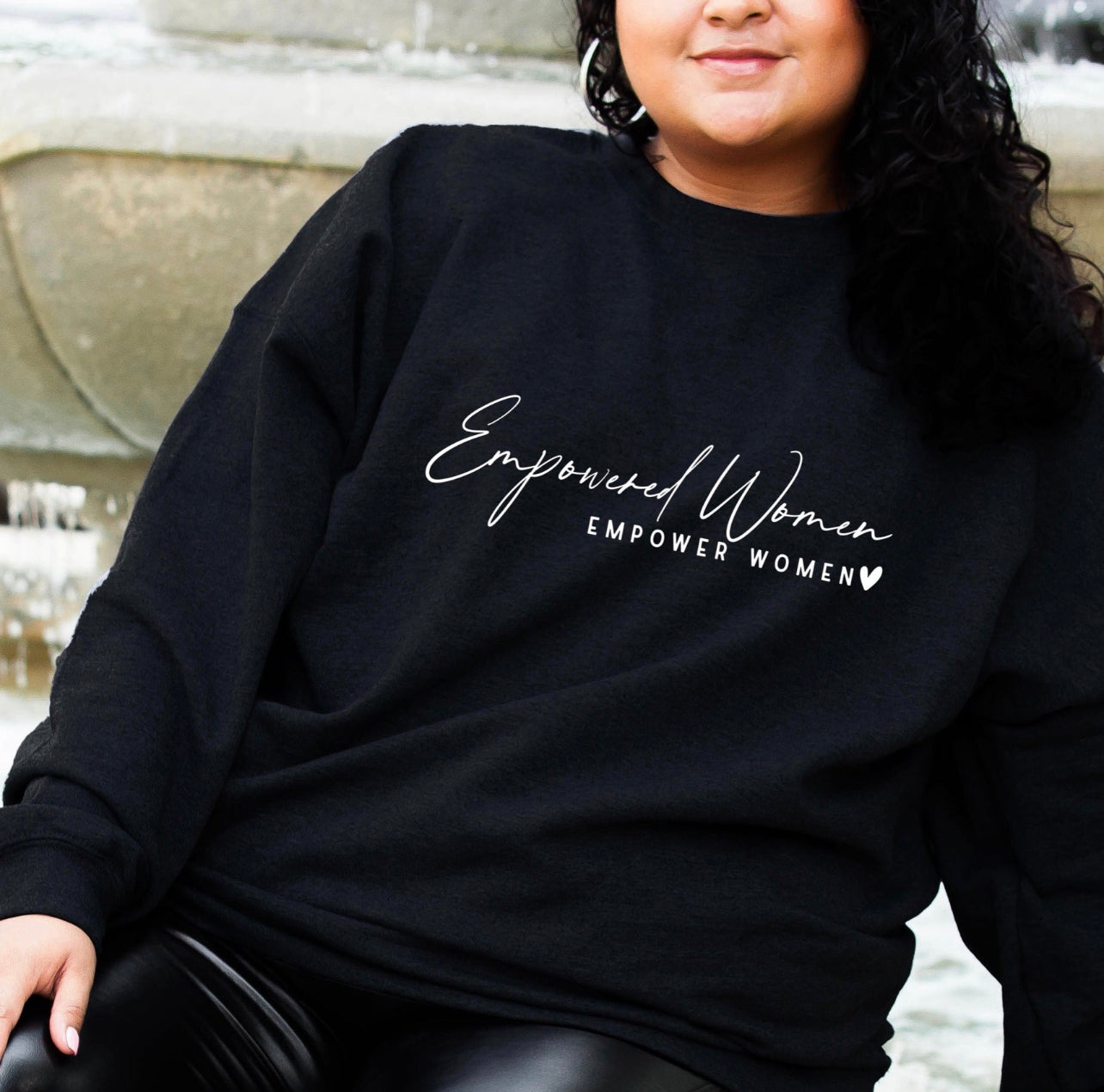 Empowered Women Long Sleeve T - Shirt - Debbie's Creative Couture